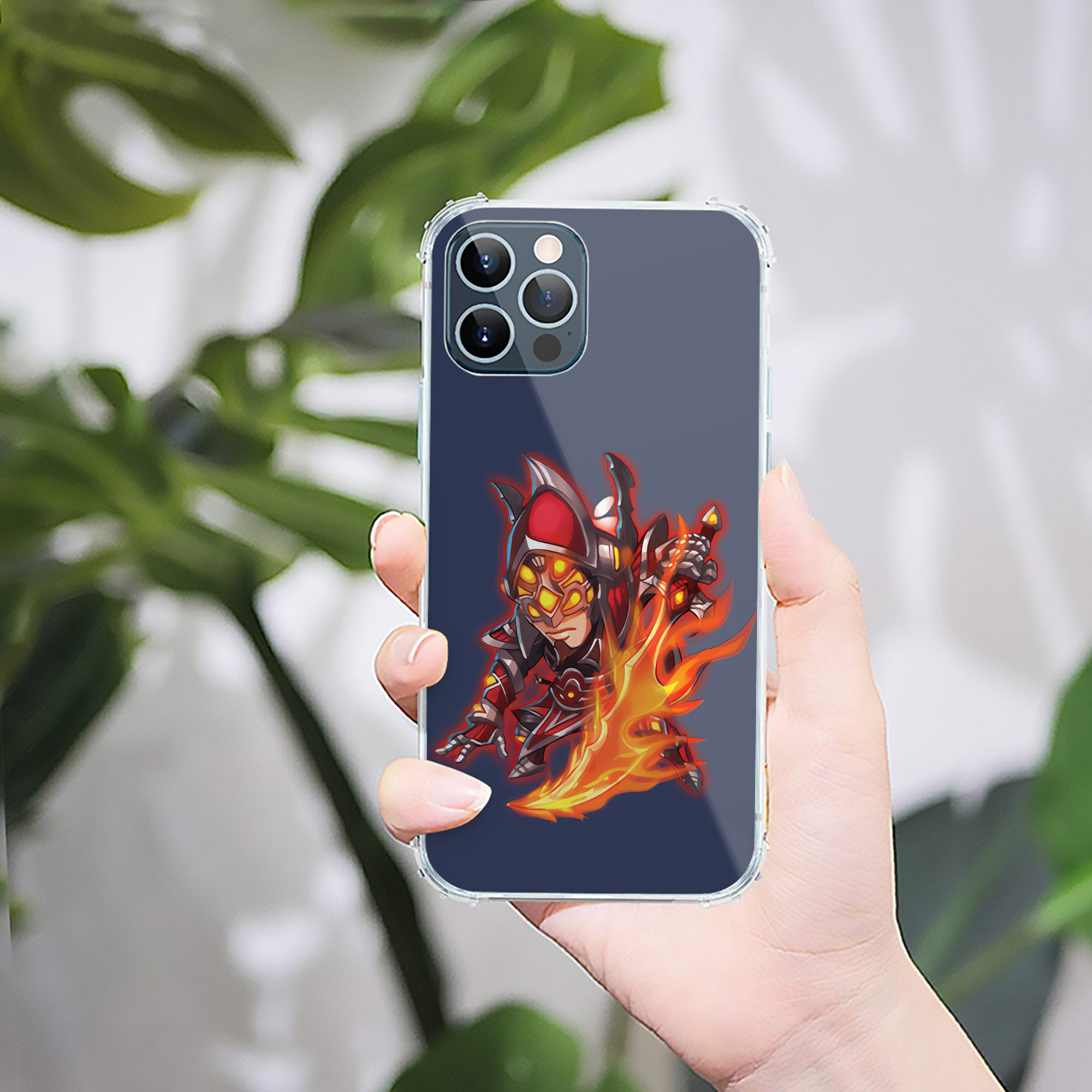 （画像用） リーグ・オブ・レジェンド League of Legends LOL 【iPhone 12シリーズ対応】透明スマホケース（クリアソフトケース）